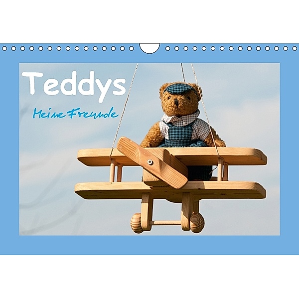 Teddys Meine Freunde (Wandkalender 2018 DIN A4 quer) Dieser erfolgreiche Kalender wurde dieses Jahr mit gleichen Bildern, Meike Bölts