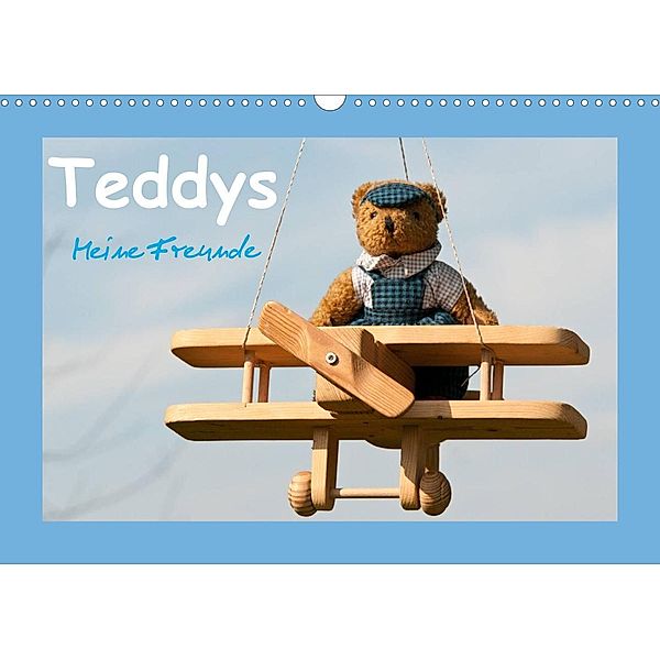 Teddys Meine Freunde (Wandkalender 2023 DIN A3 quer), Meike Bölts