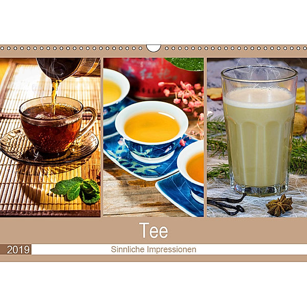 Tee 2019. Sinnliche Impressionen (Wandkalender 2019 DIN A3 quer), Steffani Lehmann