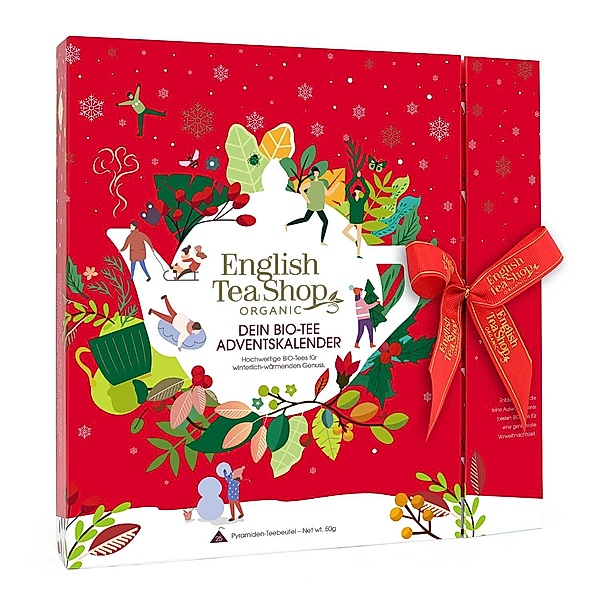 Tee-Buch-Adventskalender von The English Tea Shop