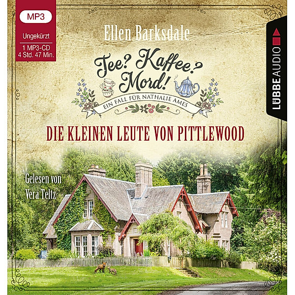 Tee? Kaffee? Mord! - Die kleinen Leute von Pittlewood,1 Audio-CD, 1 MP3, Ellen Barksdale