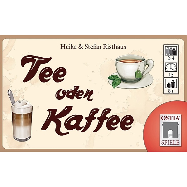 Spiel direkt, OSTIA Spiele Tee oder Kaffee (Spiel), Heike Risthaus, Stefan Risthaus