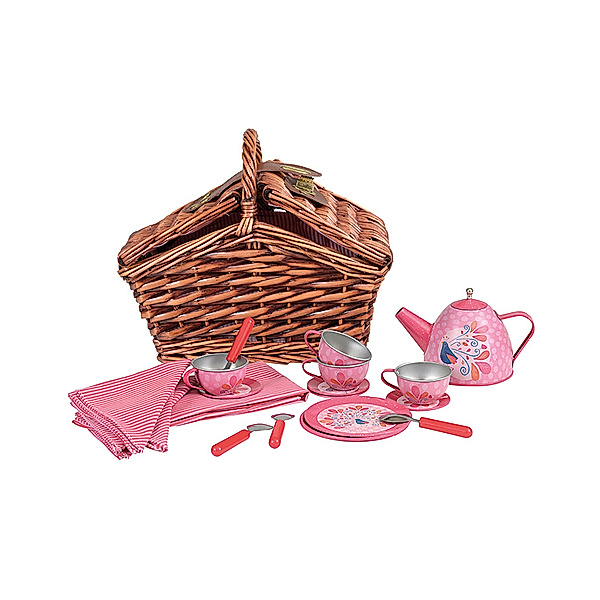 Egmont Toys Tee-Set PFAU 23-teilig in rosa