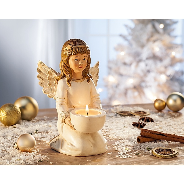 Teelichthalter-Engel Lucia jetzt bei Weltbild.de bestellen