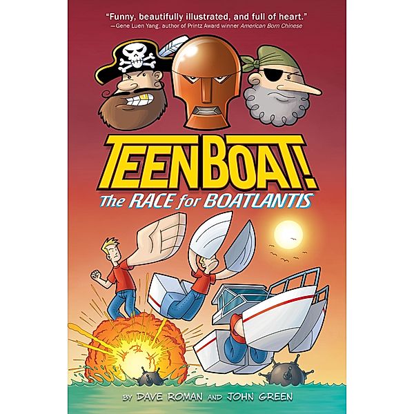 Teen Boat! The Race for Boatlantis, Dave Roman