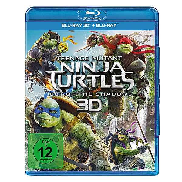 Teenage Mutant Ninja Turtles 2: Out of the Shadows - 3D-Version, Josh Appelbaum, André Nemec, Peter Laird, Kevin Eastman