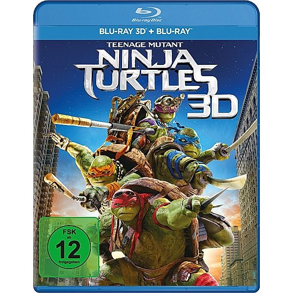 Teenage Mutant Ninja Turtles (2014) - 3D-Version, Josh Appelbaum, André Nemec, Evan Daugherty
