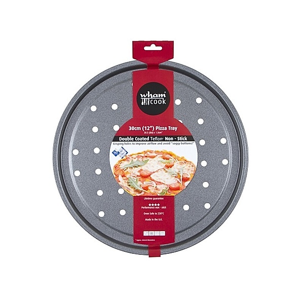 Teflon Pizzablech 33 Cm, 33x1,5cm