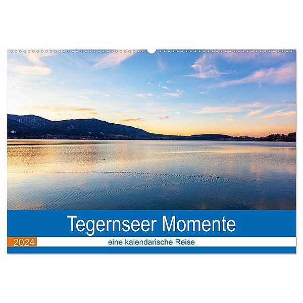Tegernseer Momente (Wandkalender 2024 DIN A2 quer), CALVENDO Monatskalender, Thomas Rosier (Videografic)