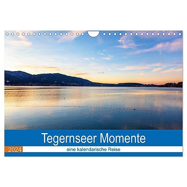 Tegernseer Momente (Wandkalender 2024 DIN A4 quer), CALVENDO Monatskalender, Thomas Rosier (Videografic)