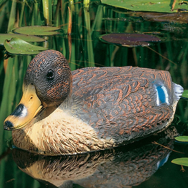 Teichfigur Schwimmente Stockente, B ca. 35 cm