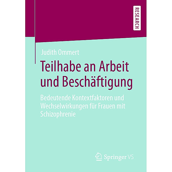 Teilhabe an Arbeit und Beschäftigung, Judith Ommert