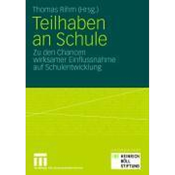 Teilhaben an Schule / VS Verlag für Sozialwissenschaften, Thomas Rihm