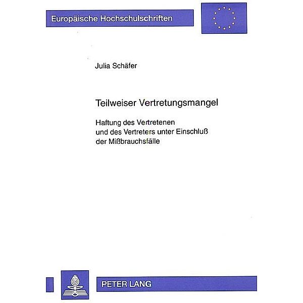 Teilweiser Vertretungsmangel, Julia Schäfer