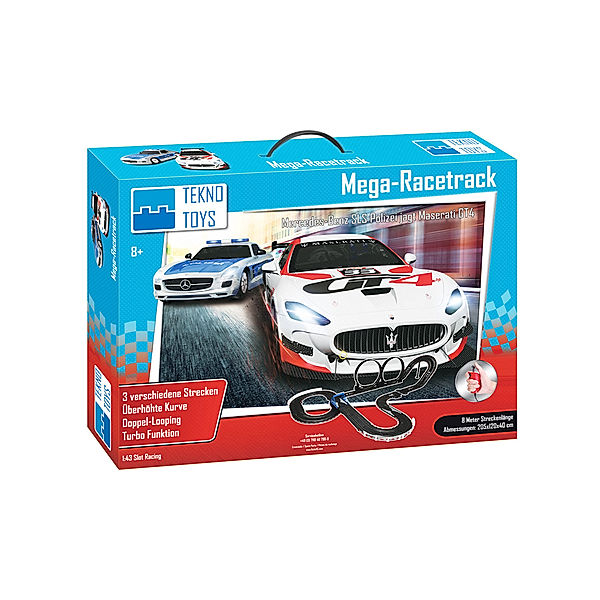 Teknotoys Autorennbahn Mega-Set