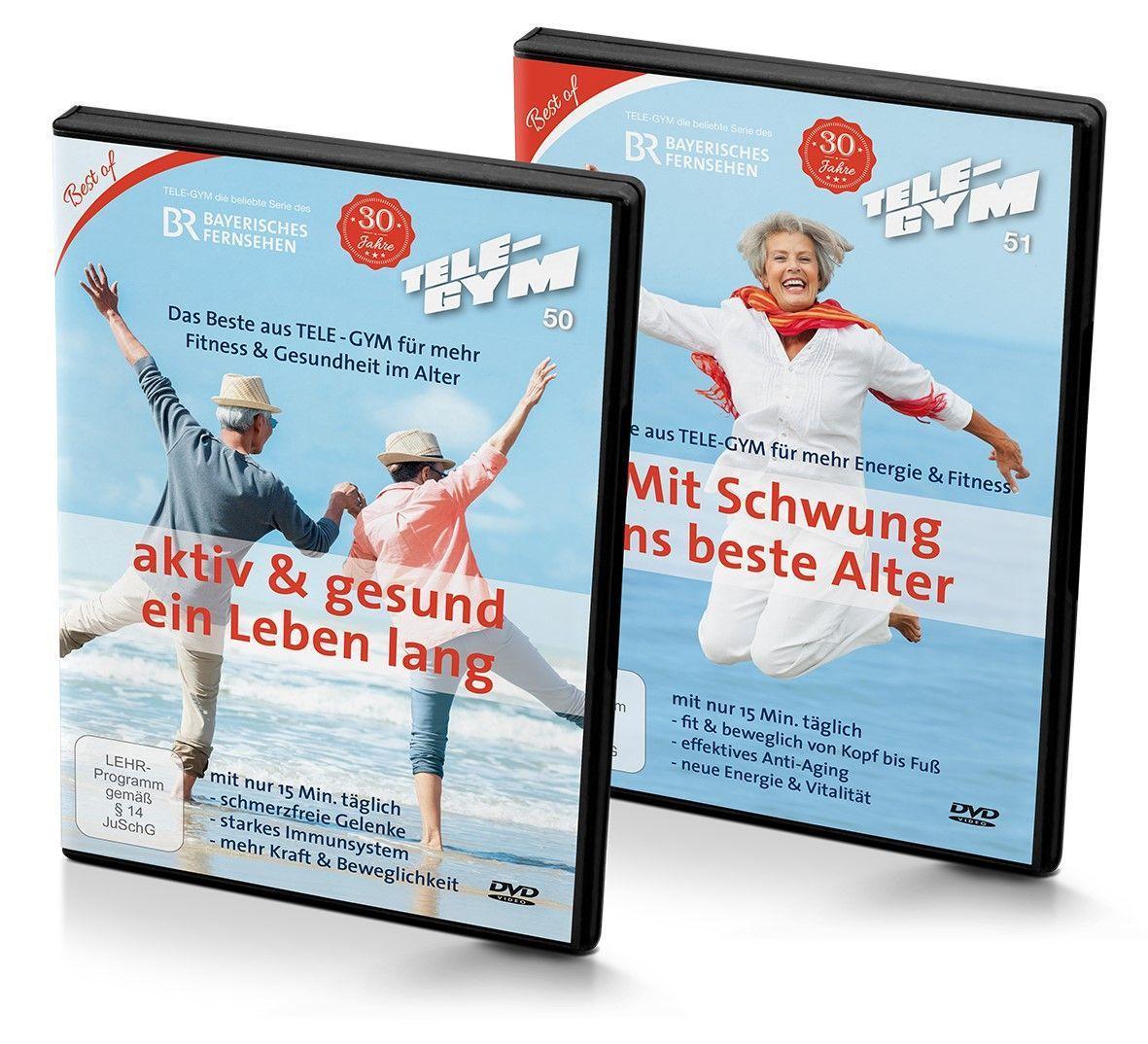 Image of TELE-GYM - aktiv & gesund ein Leben lang + Mit Schwung ins beste Alter 2-er-Set, 2 DVD