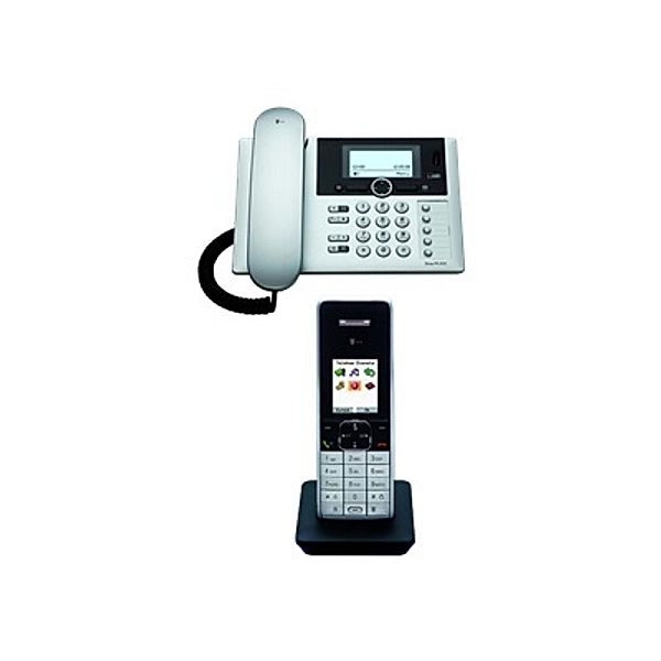 TELEKOM Sinus PA 503i plus 1 ISDN Komfort-Tischtelefon mit Display zus. Mobilteil Anrufbeantworter Freisprechfunktion 5 MSN zuweisb.