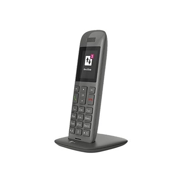 TELEKOM Speedphone 11 mit Basis und AB grafit DECT Handteil für CAT-iq, a/b Port und TAE für alle Speedports mit CAT-iq Basis