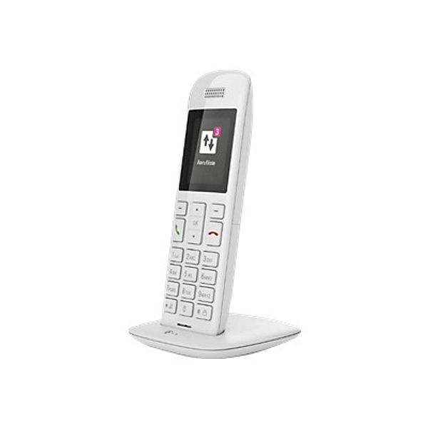 TELEKOM Speedphone 11 weiss DECT-Handteil TFT HD-Voice Freisprechfunktion CAT-iq z.B. fuer Speedport Smart, Hybrid, W724V