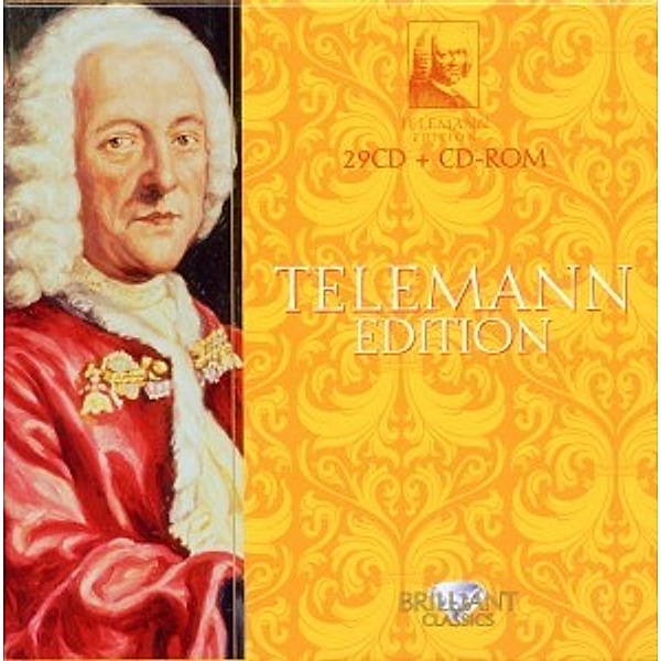 Telemann Edition, 29 CDs + 1 CD-ROM, Georg Philipp Telemann