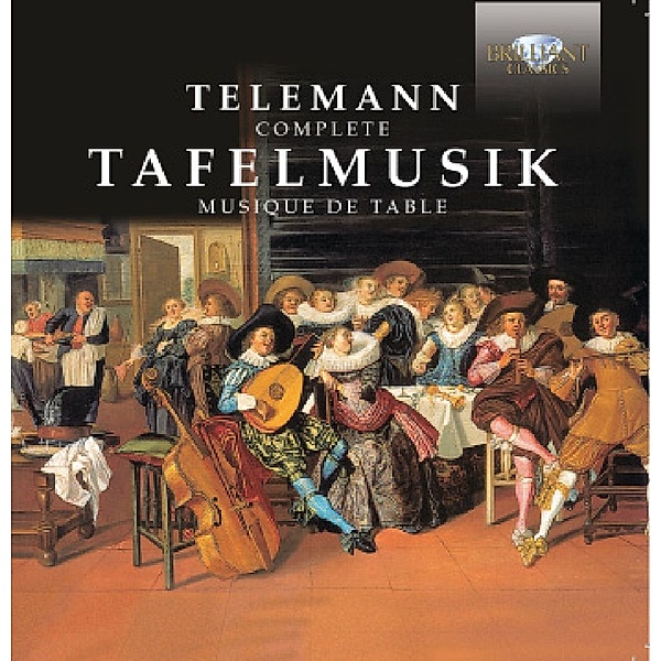 Telemann - Tafelmusik, 4 CDs, Musica Amphion, Pieter-Jan Belder