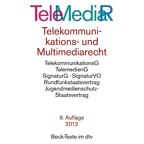 Telemediarecht Telekommunikations- und Multimediarecht