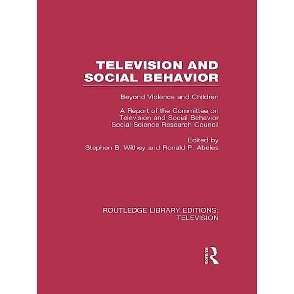 Television and Social Behavior