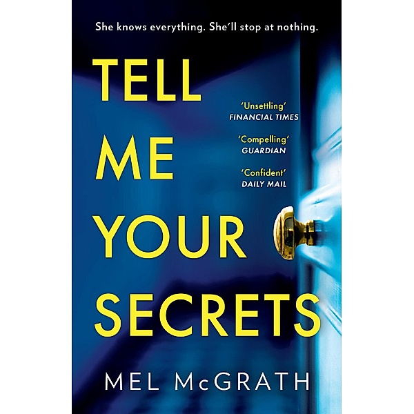 Tell Me Your Secrets, Mel McGrath