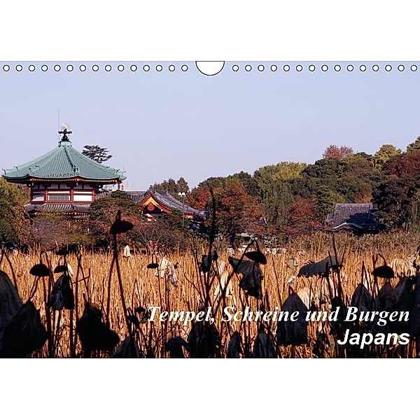 Tempel, Schreine und Burgen Japans (Wandkalender 2017 DIN A4 quer), Roland Irlenbusch