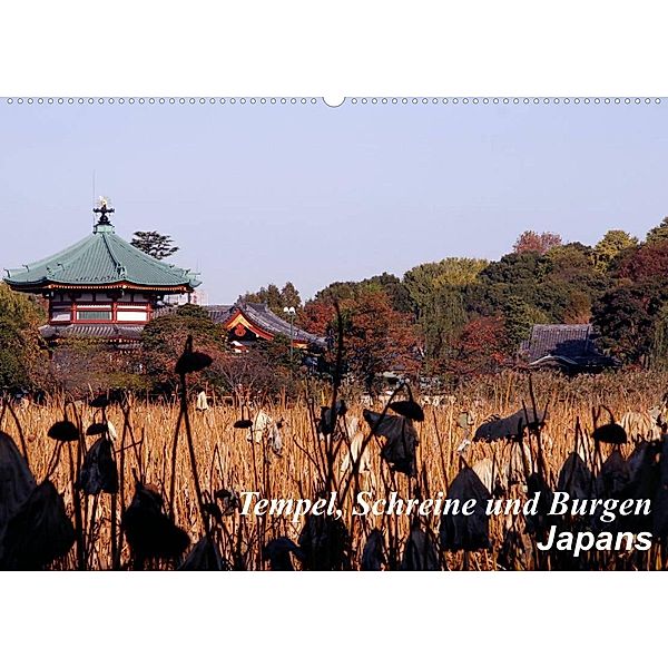 Tempel, Schreine und Burgen Japans (Wandkalender 2023 DIN A2 quer), Roland Irlenbusch