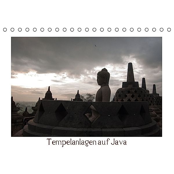 Tempelanlagen auf Java (Tischkalender immerwährend DIN A5 quer), Elisabeth Stephan