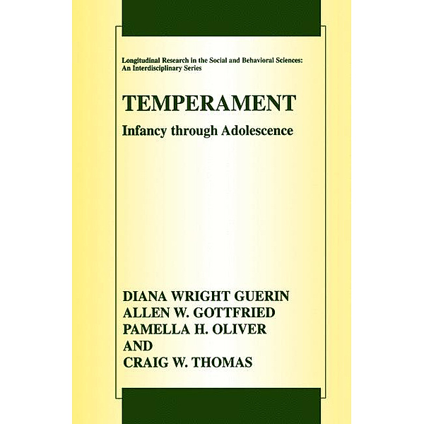 Temperament, Diana Wright Guerin, Allen W. Gottfried, Pamella H. Oliver, Craig W. Thomas