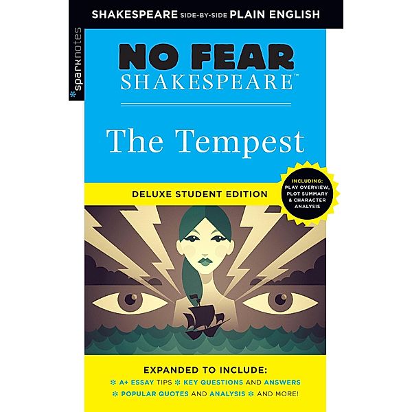 Tempest: No Fear Shakespeare Deluxe Student Edition / No Fear Shakespeare, Sparknotes