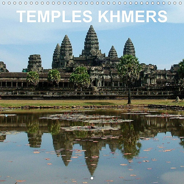 Temples khmers (Calendrier mural 2023 300 × 300 mm Square), Rudolf Blank