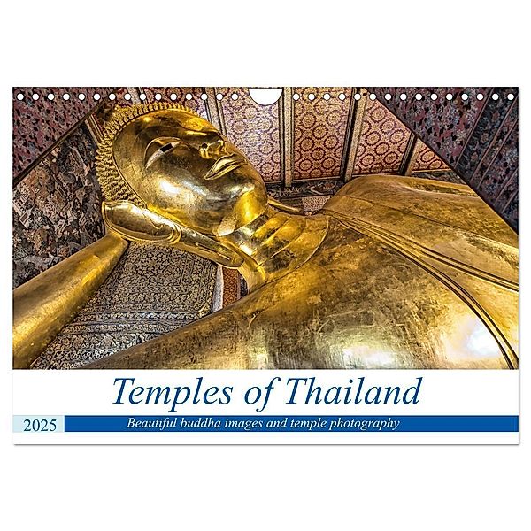 Temples of Thailand (Wall Calendar 2025 DIN A4 landscape), CALVENDO 12 Month Wall Calendar, Calvendo, Bernd Hartner