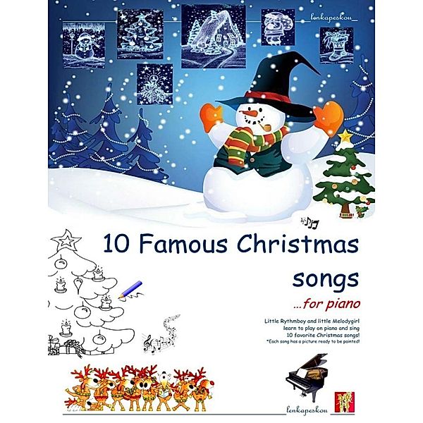 Ten Famous Christmas Songs for Piano, Lenka Peskou