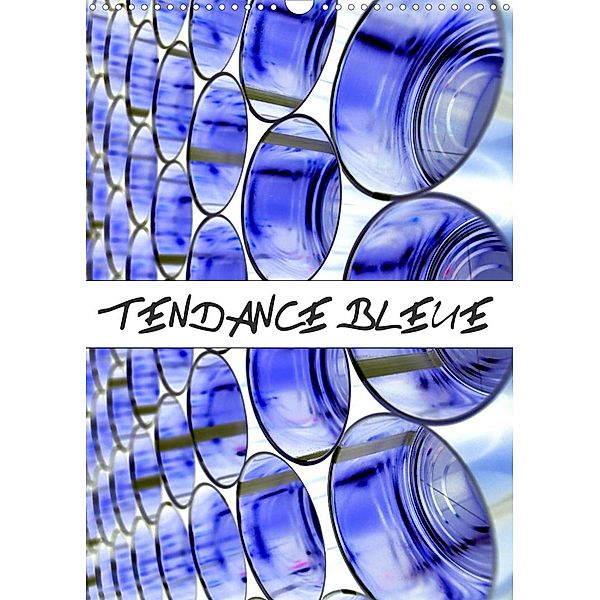 TENDANCE BLEUE (Calendrier mural 2023 DIN A3 vertical), Patrice Thebault