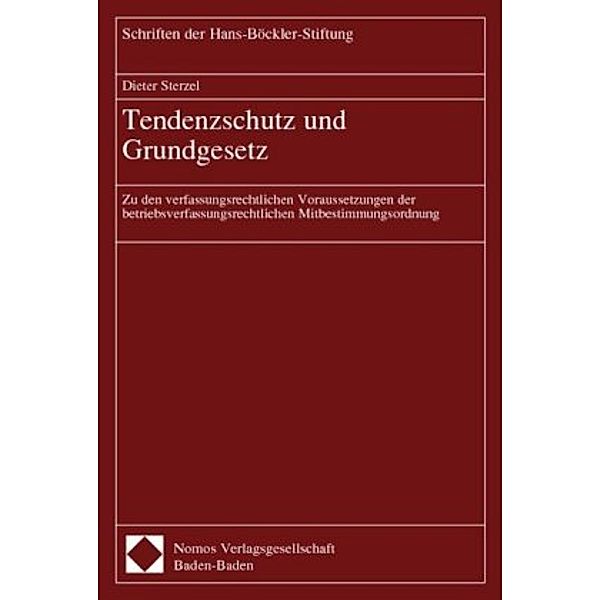 Tendenzschutz und Grundgesetz, Dieter Sterzel