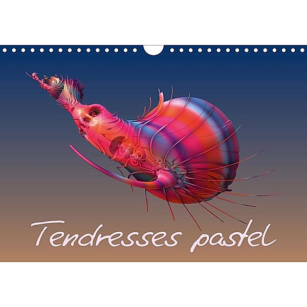 Tendresses pastel (Calendrier mural 2021 DIN A4 horizontal)