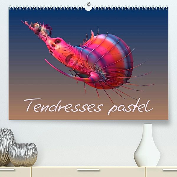 Tendresses pastel (Premium, hochwertiger DIN A2 Wandkalender 2023, Kunstdruck in Hochglanz), Redinard