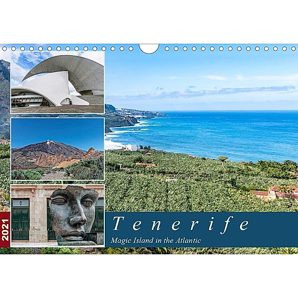 Tenerife - Magic Island in the Atlantic (Wall Calendar 2021 DIN A4 Landscape), Dieter Meyer