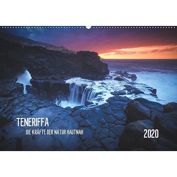 TENERIFFA - DIE KRAFT DER NATUR HAUTNAH (Wandkalender 2020 DIN A2 quer), Jean Claude Castor