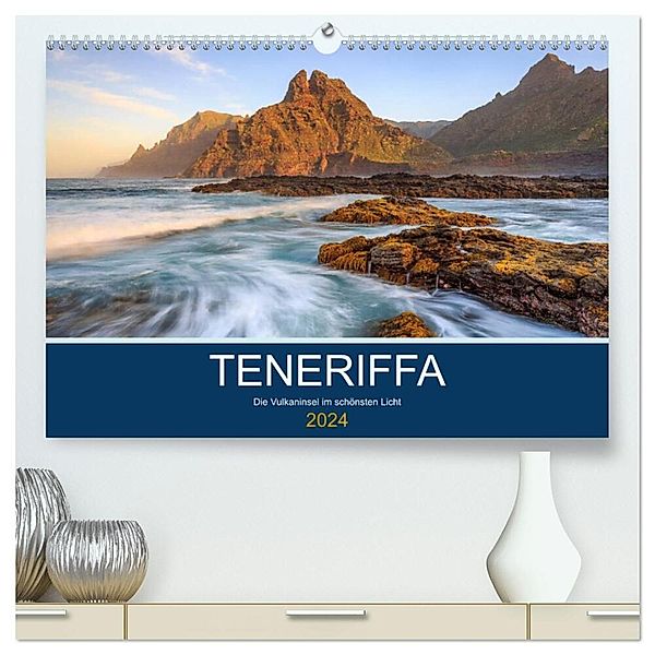 Teneriffa - Die Vulkaninsel im schönsten Licht (hochwertiger Premium Wandkalender 2024 DIN A2 quer), Kunstdruck in Hochglanz, Martin Büchler und Christine Berkhoff