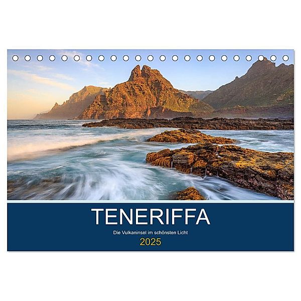 Teneriffa - Die Vulkaninsel im schönsten Licht (Tischkalender 2025 DIN A5 quer), CALVENDO Monatskalender, Calvendo, Martin Büchler und Christine Berkhoff