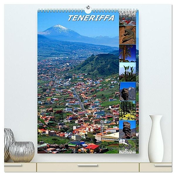 TENERIFFA (hochwertiger Premium Wandkalender 2024 DIN A2 hoch), Kunstdruck in Hochglanz, BRASCHI Bonn