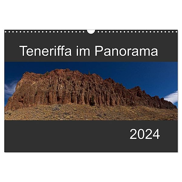 Teneriffa im Panorama (Wandkalender 2024 DIN A3 quer), CALVENDO Monatskalender, Paul Linden