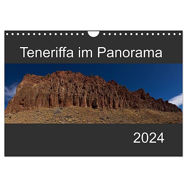 Teneriffa im Panorama (Wandkalender 2024 DIN A4 quer), CALVENDO Monatskalender, Paul Linden