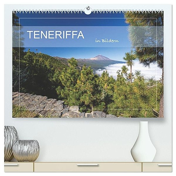 Teneriffa in Bildern (hochwertiger Premium Wandkalender 2025 DIN A2 quer), Kunstdruck in Hochglanz, Calvendo, Heiko Zahn