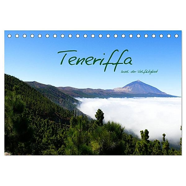 Teneriffa - Insel der Vielfältigkeit (Tischkalender 2024 DIN A5 quer), CALVENDO Monatskalender, Michael Stützle