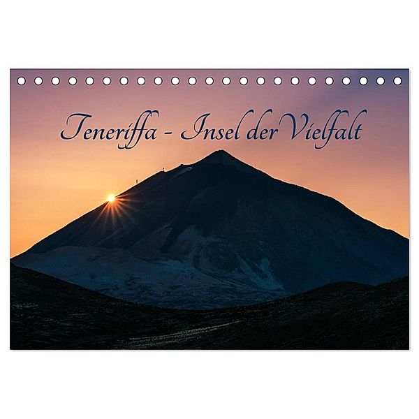 Teneriffa - Insel der Vielfalt (Tischkalender 2024 DIN A5 quer), CALVENDO Monatskalender, Jean Claude Castor I 030mm-photography